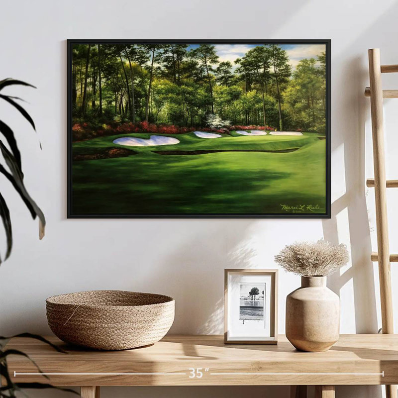 Sireci Augusta National 13th Hole I, 17" H x 25" W