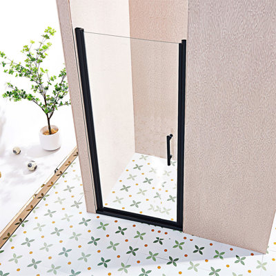 Porte de douche pivotante simple pivotante