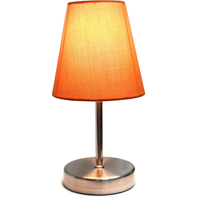 Lampe de table Degnan, Orange