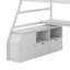 Lit mezzanine avec 7 tiroirs, 2 tablettes et un bureau-908904767-908904752