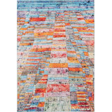 Scandinavian One-of-a-Kind Rectangle 5'3" X 7'6" Area Rug