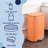 Steel Step On Kitchen Trash Can - 13.2 Gallons-99442538