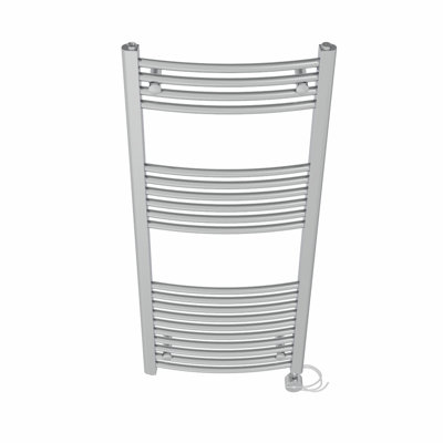 Damarae Curved Towel Rail Heated Towel Rails