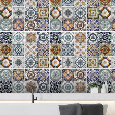 Abstract Tile Decal