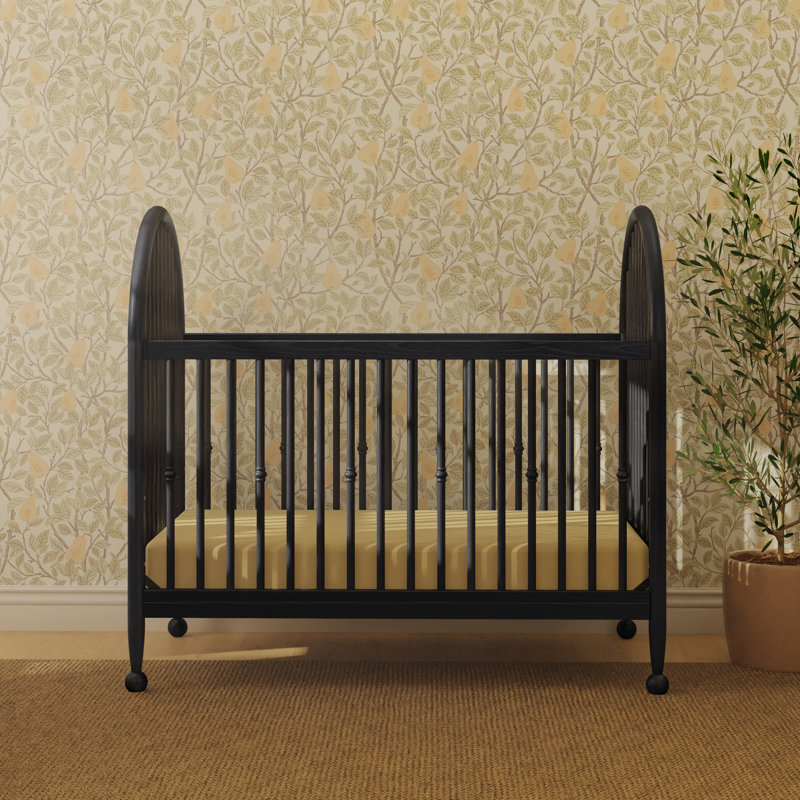 Lit de bébé convertible 3-en-1 Alouette, Archival Black
