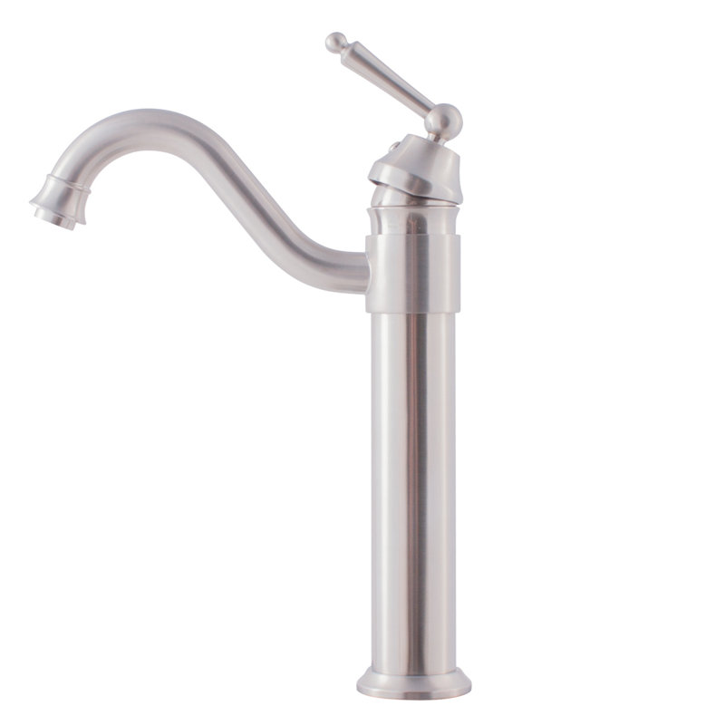 Century Single-handle Bathroom Faucet, Brushed Nickel