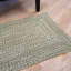 Tapis rectangulaire en laine / polypropylène tissé à la machine Rectangle-1312275698