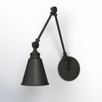 Beckham 1-Light Plug-In Swing Arm Sconce
