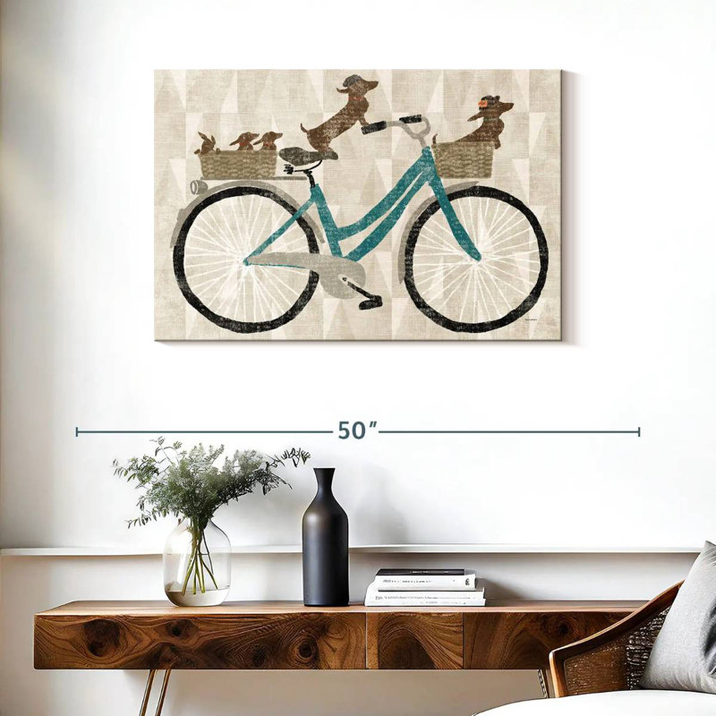 Brampt Doxie Ride, 24" H x 36" W