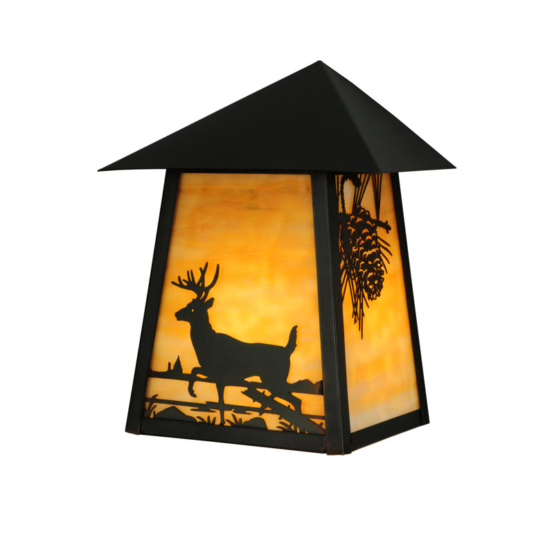 Rustic Lodge 1 - Light Outdoor Bulkhead Light