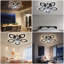 Ventilateur de plafond encastré moderne avec ensemble d'éclairage à DEL à intensité variable Lindfield