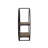 2 Piece Circle Floating and Tiered Shelf