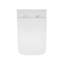 Ensemble de cuvette de toilette Carre Back to Wall en blanc brillant