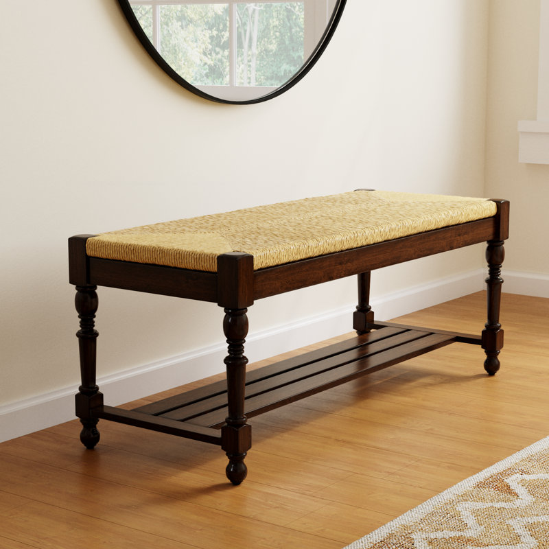 Shaylee Wicker Storage Bench