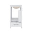 Meuble-lavabo moderne de 18 pouces avec lavabo en céramique-936109761