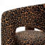 Chaise de bureau rembourrée avec accoudoirs Leopard-130119156
