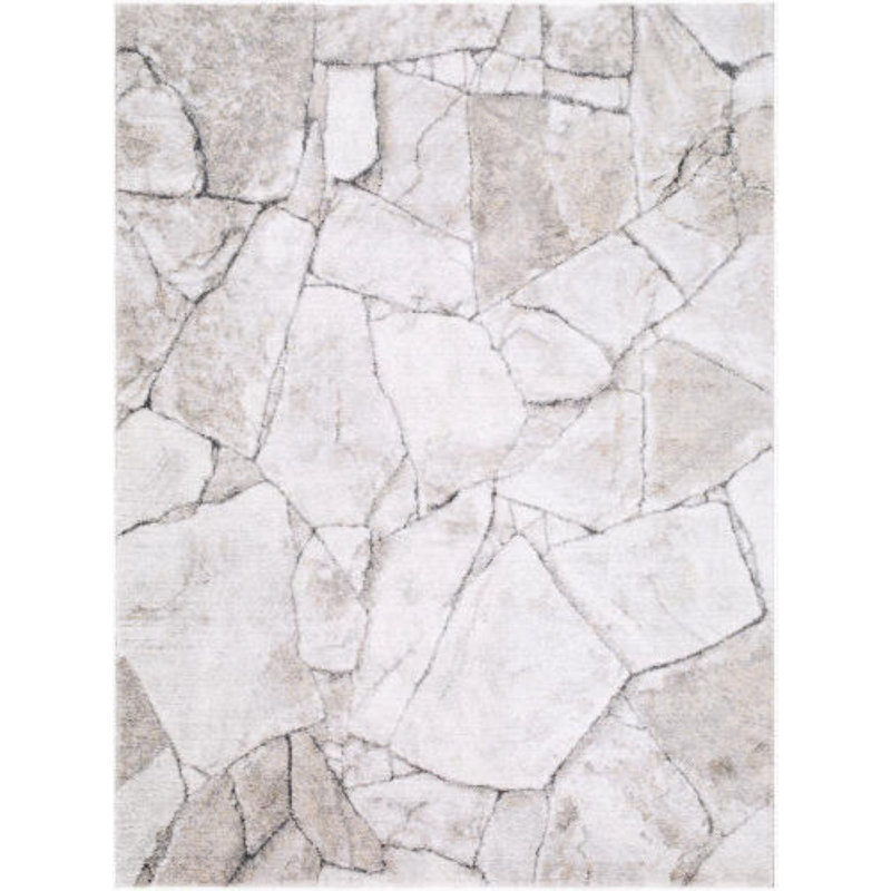 Terrico Machine Woven Rug, Rectangle 6'7" x 9'