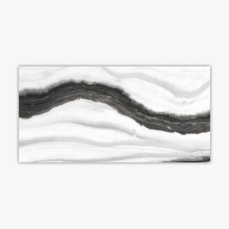 Calabria 24" x 48" Porcelain Marble Look Singular Wall & Floor Tile