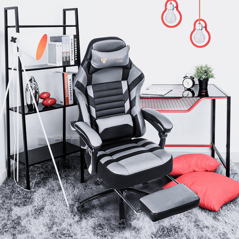 Fauteuil de jeu vidéo ErgoNomic, Gris