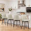 Swivel Upholstered Counter Stool-192449992