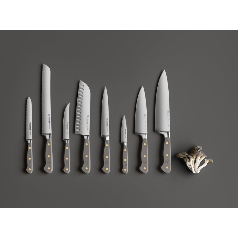 WÜSTHOF Classic Velvet Oyster 2-Piece Starter Knife Set