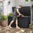 Edrosie Inc 63'' W 230 Gallons Water Resistant Resin Lockable Deck Box-100663762