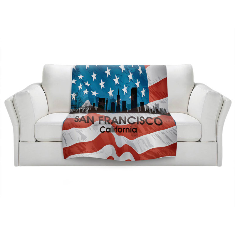 Hand Woven Throw Blanket, 51" x 60"