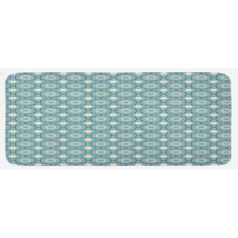Tapis de cuisine circulaire