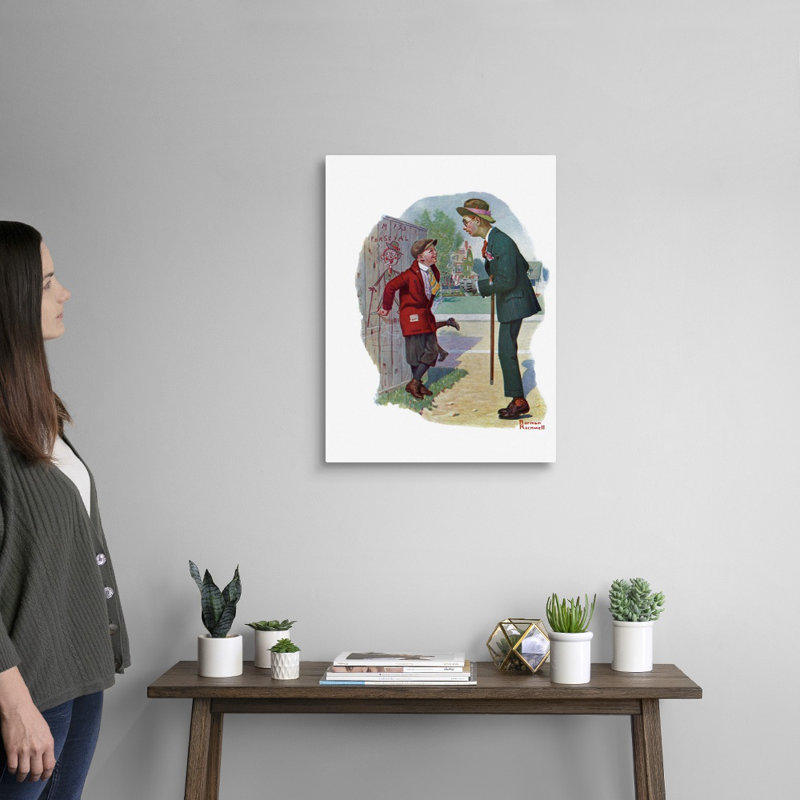 T'aint You, art mural sur toile, Toile tendue, H 24 po x l 18 po x P 1,25 po