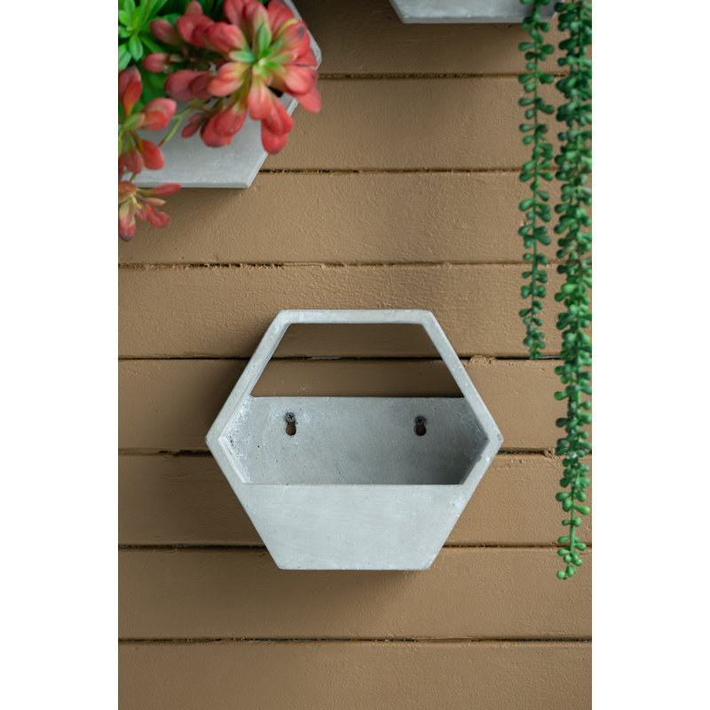 Pot à fleurs mural 9,5 x 4 x 8 po Karolin