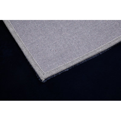 Tapis bleu marine Baptiste