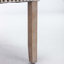 Chaise rembourrée moderne capitonnée avec garniture cloutée et pieds en bois massif-1453553850-1453553853