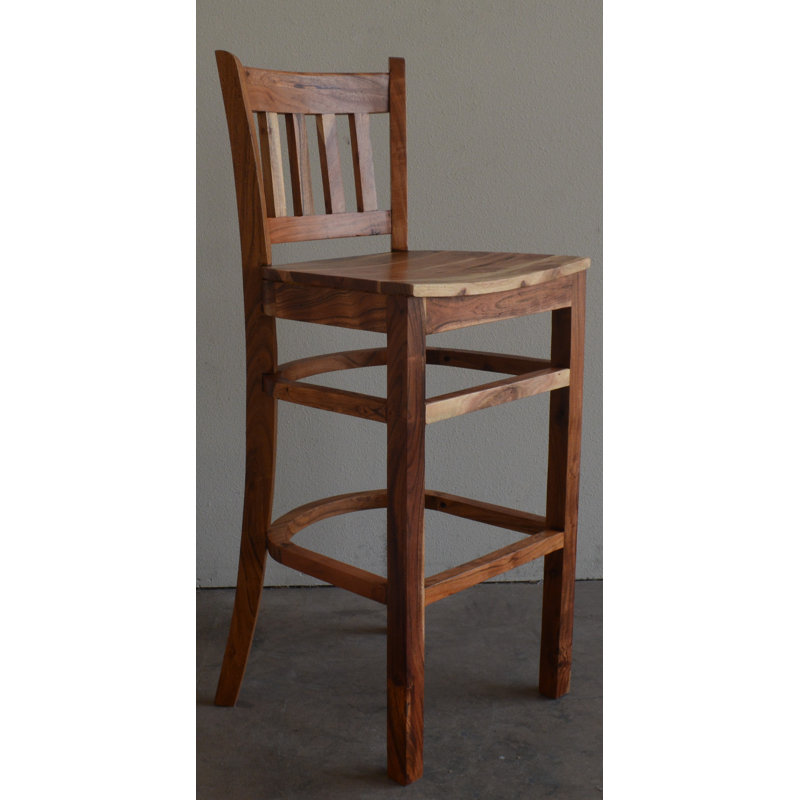 Jurian Solid Wood Counter Stool