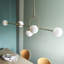 Cadel Impressive 5-Light Antique Brass Linear Chandelier