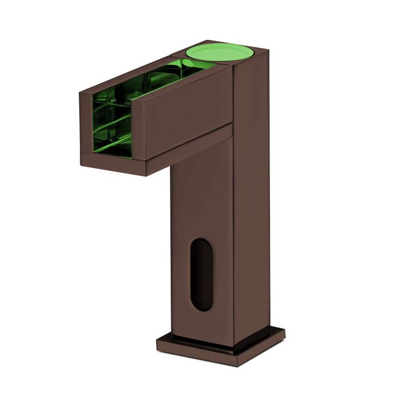 BathSelect Oil Rubbed Bronze Hand Free Commercial Automatic Sensor LED Basin Faucet