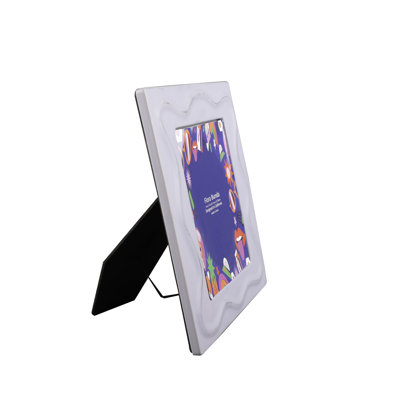 5 X 7  A Curve Line Ceramic Frame