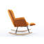Chaise berçante moderne avec repose-pieds réglable, paquet de 36,8 lb, taille de paquet de 27,2 po x 15 po-1192698386