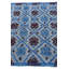 Tapis bleu Pulaski