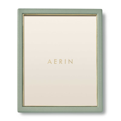 Piero Green Leather Picture Frame