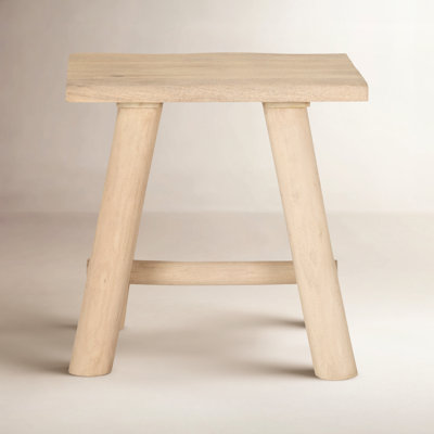 McGreggor Solid Wood Accent Stool