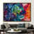 Gold Floater Framed
