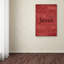 « religieux », art textuel sur toile tendue-21934913