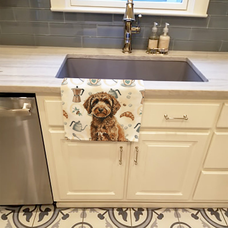 Serviette de cuisine Espagnole Water Dog, Chien d'eau espagnol