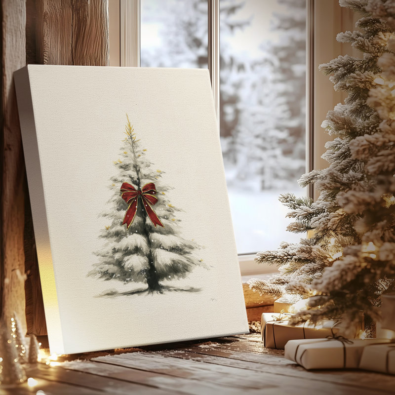 Mistletoe of Frostlit Carol-Premium, toile tendue avec châssis, H 18 po x l 12 po