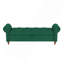 Banc de lit 63 po en velours vert