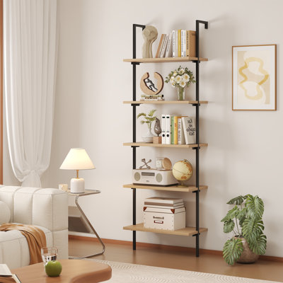 Étagère moderne à 5 niveaux H 71,6 "x l 23,6"