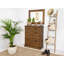 Broussard Wood Flat Mirror-15892113