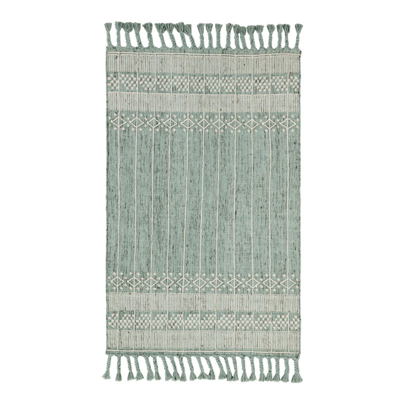 Cosmina Geometric Indoor / Outdoor Rug, Rectangle 5'1" x 8'