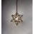 9" Wide Moravian Star Mini Pendant-9222202-71747917