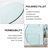 Tempered Glass Table Top Round Transparent Table Surface Round Glass Table Top Round Glass Sheet.